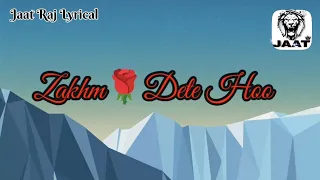 Zakhm Dete Hoo | Original Song | Kabul Bukhari | Quwali