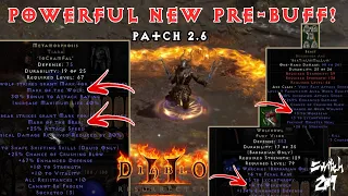 Using Patch 2.6 "Metamorphosis" Runeword As A Pre-Buff! New Uber Pre-Buff? - Diablo 2 Resurrected