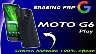 ☄️Como Quitar Cuenta Google | MOTO G6 Play Ultimo Método 100% eficaz | Sin Pc 2023