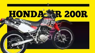 TUDO SOBRE A HONDA XR 200R