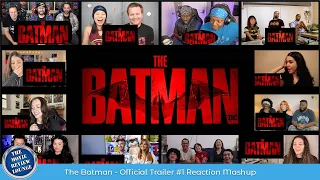 The Batman (2022) - First Official Trailer Reaction Mashup | DC FanDome 2021