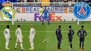 FIFA 23 | Ronaldo Messi Neymar Mbappe Haaland Play Together | Real Madrid vs PSG - Penalty Shootout