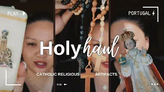 Religious Artifacts Haul | Fatima Sanctuary, Portugal | Catholic Life, Holy Life