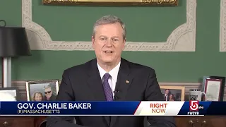 Gov. Charley Baker gives final address to people of Massachusetts