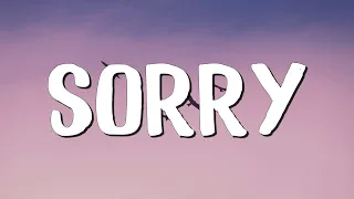 Sorry - Justin Bieber (Lyrics) || Taylor Swift, Ed Sheeran... (MixLyrics)