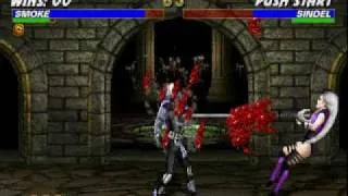 Mortal Kombat - Smoke vs Sindel - Brutality (GunCam test)