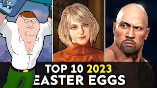 Top 10 Video Game Easter Eggs & Secrets of 2023