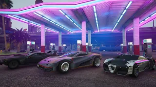 Cyberpunk 2077 Cars in GTA 5 - Next-Gen Ultra Modded Gameplay