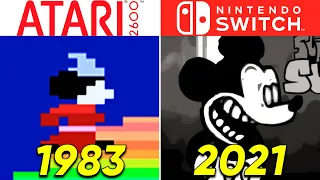 MICKEY MOUSE Games Evolution (1983-2021)