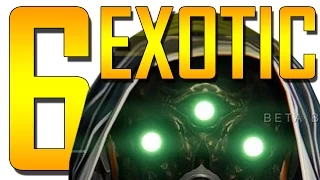 Destiny - Top 6 Exotic Helmets!