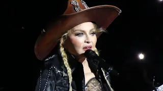 I Will Survive, La Isla Bonita, Don't Cry for Me Argentina (shortened) Madonna, MSG - 1/29/24