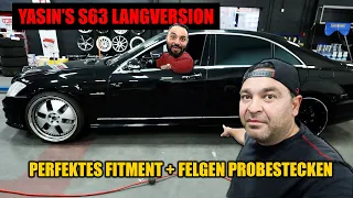 LEVELLA | Perfektes Fitment für Yasin's Mercedes S63 - Wir testen Felgen + Reifen!