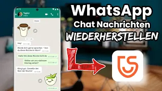 WhatsApp: Gelöschte Chat - Nachrichten wiederherstellen / lesen - Android Tutorial 2023