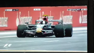 SEBASTIAN VETTEL GP MONZA 2008 ULTIMO GIRO SKY SPORT ITA