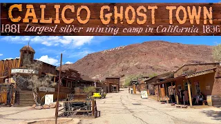 I Went to Calico Ghost Town California 👻🧟🏜️🤠⛏️⚠️