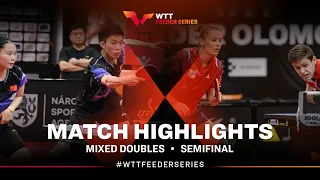 He Zhuojia/Zhou Kai vs Katerina Tomanovska/Tomas Polansky | XD-SF | WTT Feeder Olomouc 2023