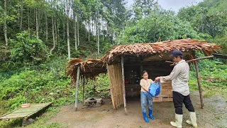 Poor girl, her uncle gave her mosquito nets and pillows, and helped her dig a pond