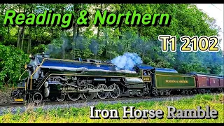 Reading & Northern T1 2102, Iron Horse Ramble.