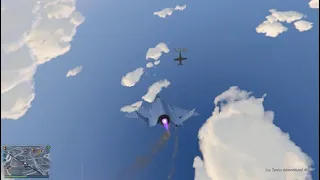 Grand Theft Auto V Raiju Chasing Elusive Fake Jet