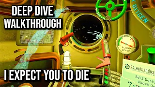 I Expect You To Die | Part 3 | Operation Deep Dive Walkthrough | 60FPS - No Commentary