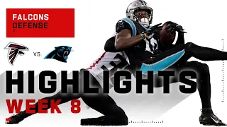 Falcons Defense Stops Teddy B & Panthers w/ 3 Sacks! | NFL 2020