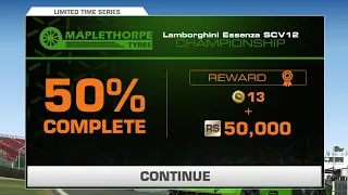 Lamborghini Essenza SCV12 Championship (v9.5) Tier 8 (PR 79.2) • 50% Complete