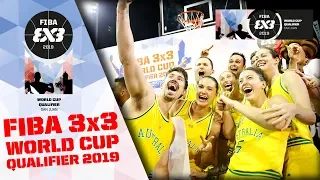Australia Women's MIXTAPE! - FIBA 3x3 World Cup 2019 - Qualifier - Puerto Rico