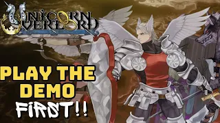 Play the Unicorn Overlord DEMO before you buy. Here is why! - Game Overview