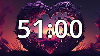 51 Minutes Timer with Music | Valentine's Day Timer