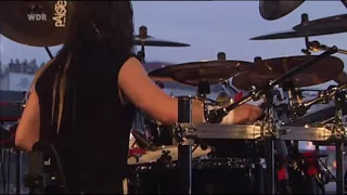 Korn - blind (live) Joey jordison