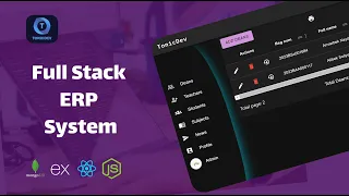 Erp | Fullstack Mern application system | Node js, React js, Mongo DB, TailwindCss, ....