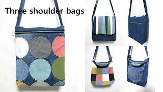 DIY 3종류 숄더백 만들기 컬렉션/ a collection of 3 shoulder bags