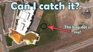 Trying to Catch a Rubber Chicken Dropped by a DJI Phantom Drone