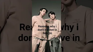 reasons why i don't believe in Namjin #bts #youtubeshorts #Jin #Namjoom