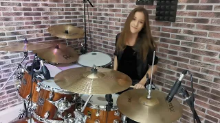 2CELLOS - Whole Lotta Love vs. Beethoven 5th Symphony - Drum Cover By Nikoleta