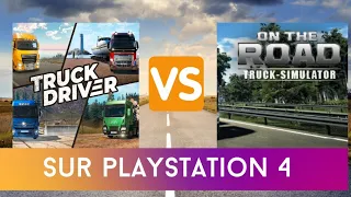 TRUCK DRIVER VS ON THE ROAD - PLAYSTATION 4 TEST