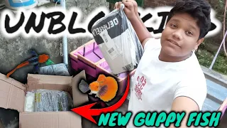 UNBOXING EXOTIC JUVENILE COLOURFUL♥️♥️ GUPPIES FROM CK GUPPIES FARM KERALA | HOW TO ORDER GUPPY💕💕