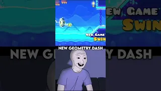 New Geometry Dash Vs Old Geometry Dash #short #geometrydash