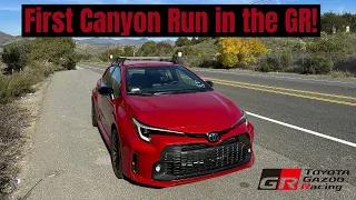 Canyon Run in the GR Corolla!