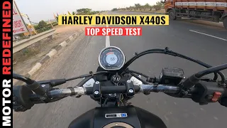 Finally Harley Davidson X440 Top Speed Test & All Gear Top Speed Test | Motor Redefined.