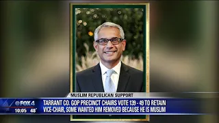 Republicans reject bid to remove Muslim vice-chair from office over his religion