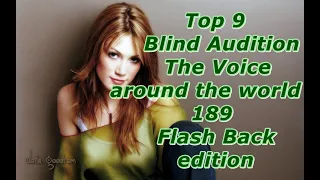 Top 9 Blind Audition (The Voice around the world 189)