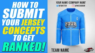 How To Submit Your Jersey Concepts To Get RANKED!