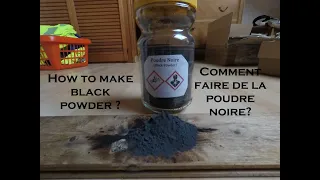 Comment faire de la poudre noire ( F3 ) " Black powder "