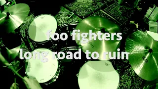 Foo Fighters - Long Road To Ruin (Drum Cover) Taylor Hawkins 💔🙏🏼