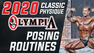 2020 Classic Physique Olympia Finals Posing Routines - Cbum, Breon, Ruff Diesel, Bryan Jones, Alex