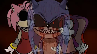 😈 Sonic exe 🖤sorry Amy rose  haha