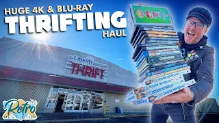 A Huge Thrifting Surprise With Three Bins Full Of 4K UHD & Blu-ray Movies