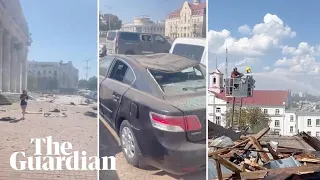 Deadly Russian strike hits Chernihiv central square in Ukraine