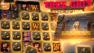 I GOT A *INSANE WIN* on the *NEW* TRUE GRIT REDEMPTION SLOT!! (Bonus Buys)